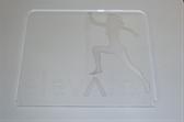 Acrylic Machining & Engraving - Viewing Side up