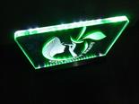 Making Apple-Bottom-Beauty. The  first 2 Colour Acrylic Logo