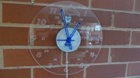 Run With Life Wall Clock