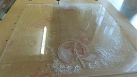 making the face using my CNC Router.