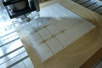 Next stage was to rout the outside profiles.